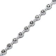 Dainty Round Mystic Topaz CZ Tennis 925 Silver Bracelet