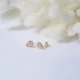 Light Pink CZ Pear 925 Sterling Silver Earrings Light Pink CZ Pear 925 Sterling Silver Earrings