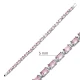 Pink CZ Baguette Tennis 925 Sterling Silver Bracelet Pink CZ Baguette Tennis 925 Sterling Silver Bracelet