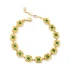 Emerald CZ Square 925 Sterling Silver Bracelet