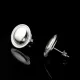 Plain Round Stud Earrings Plain Round Stud Earrings