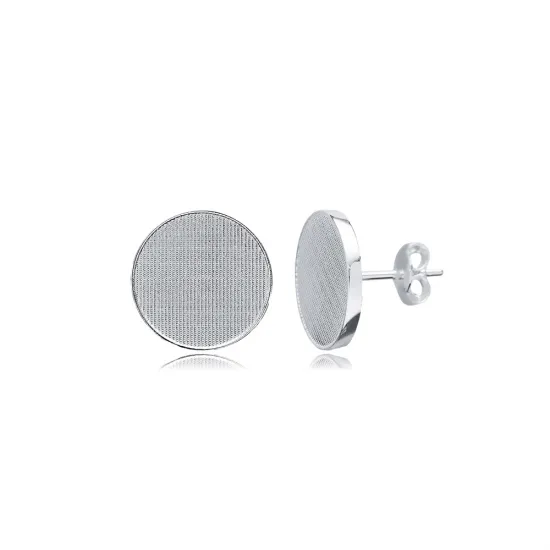 Round Shape Stud Earrings Round Shape Stud Earrings
