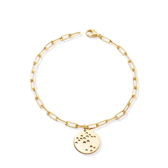 Hole Plain Anklet in 925 Sterling Silver Hole Plain Anklet in 925 Sterling Silver