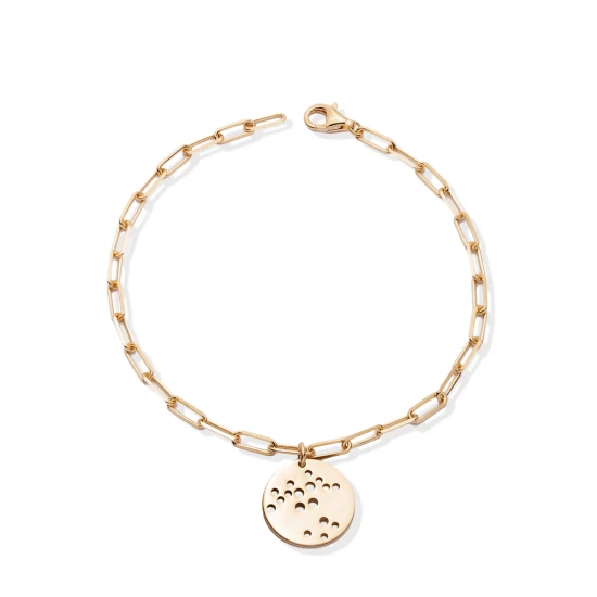 Hole Plain Anklet in 925 Sterling Silver Hole Plain Anklet in 925 Sterling Silver