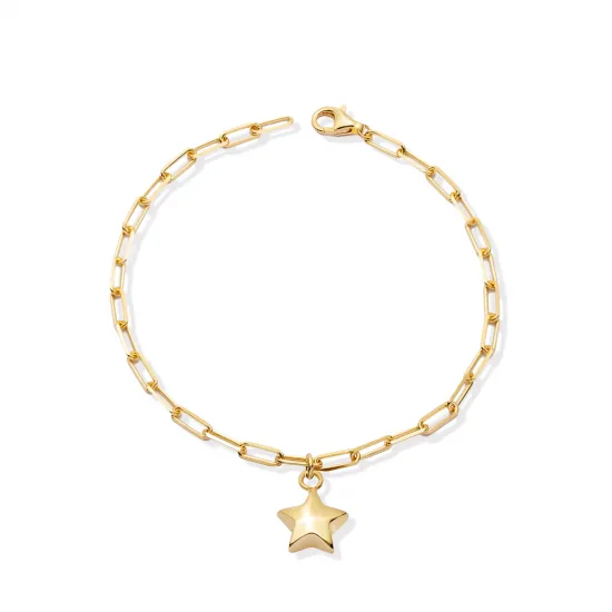 Turkish Star Chain 925 Sterling Silver Bracelet Turkish Star Chain 925 Sterling Silver Bracelet