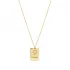 Laser Love Message 925 Sterling Silver Necklace