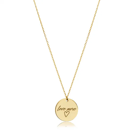 Plain Love Message 925 Sterling Silver Necklace Plain Love Message 925 Sterling Silver Necklace