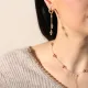 Zultanite Round Long Dangle Sterling Silver Earrings Zultanite Round Long Dangle Sterling Silver Earrings