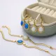 Blue Opal Oval Dangle 925 Sterling Silver Earrings Blue Opal Oval Dangle 925 Sterling Silver Earrings