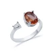 Oval Shape Zultanite Adjustable Sterling Silver Ring | 925 Sterling Silver Wholesale | Sade Silver Oval Shape Zultanite Adjustable Sterling Silver Ring - Sade 925 Silver Jewelry