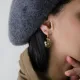 Masquerade Design Plain Dangle Earring Masquerade Design Plain Dangle Earring