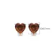 10x10 mm Heart Zultanite Stud Earrings 10x10 mm Heart Zultanite Stud Earrings