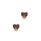 8x8 mm Zultanite Heart Silver Stud Earrings 8x8 mm Zultanite Heart Silver Stud Earrings