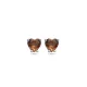 8x8 mm Zultanite Heart Silver Stud Earrings 8x8 mm Zultanite Heart Silver Stud Earrings
