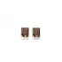 Zultanite Rectangle Silver Stud Earrings