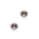 Zircon Oval Zultanite Silver Stud Earrings Zircon Oval Zultanite Silver Stud Earrings