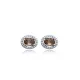 Zircon Oval Zultanite Silver Stud Earrings Zircon Oval Zultanite Silver Stud Earrings