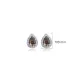 Tiny Pear Zultanite Silver Stud Earrings Tiny Pear Zultanite Silver Stud Earrings