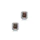 Rectangle Zultanite Silver Stud Earrings Rectangle Zultanite Silver Stud Earrings