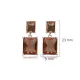 Zultanite Rectangle Cluster Earrings Zultanite Rectangle Cluster Earrings