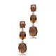 Oval Zultanite Cluster Earrings Oval Zultanite Cluster Earrings