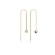 CZ Stone 925 Silver Threader Earing CZ Stone 925 Silver Threader Earing