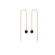 Sapphire Threader 925 Sterling Silver Earrings Sapphire Threader 925 Sterling Silver Earrings