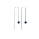 Sapphire Threader 925 Sterling Silver Earrings Sapphire Threader 925 Sterling Silver Earrings