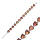 10mm Heart Zultanite Tennis Sterling Silver Bracelet 10mm Heart Zultanite Tennis Sterling Silver Bracelet
