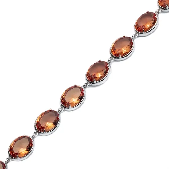 12mm Oval Zultanite Tennis 925 Sterling Silver Bracelet 12mm Oval Zultanite Tennis 925 Sterling Silver Bracelet