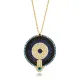 Turkish Evil Eye Hamsa 925 Sterling Silver Necklace Turkish Evil Eye Hamsa 925 Sterling Silver Necklace