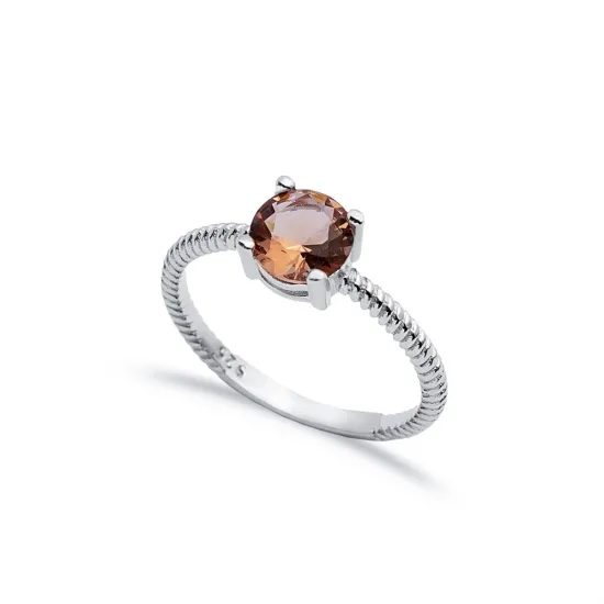 Round Zultanite 925 Sterling Silver Ring