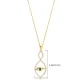 925 Sterling Silver Evil Eye CZ Necklace
