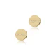 CZ Round Earrings in 925 Sterling Silver