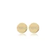 CZ Round Earrings in 925 Sterling Silver