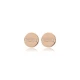 CZ Round Earrings in 925 Sterling Silver