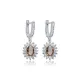 Oval Zultanite CZ Dangle Earrings Jewelry Oval Zultanite CZ Dangle Earrings Jewelry