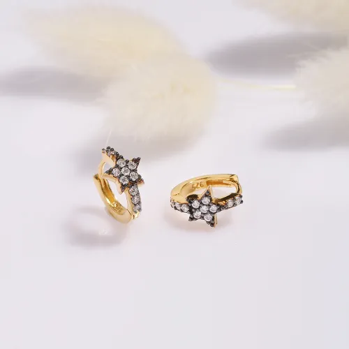 Star 925 Sterling Silver Earrings Wholesale