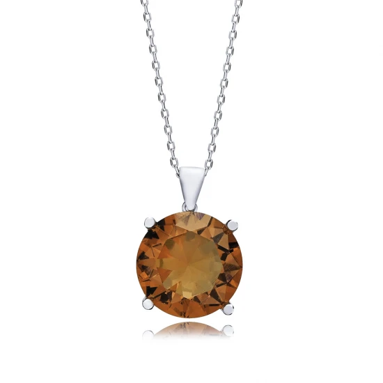 18mm Round Zultanite 925 Sterling Silver Necklace 18mm Round Zultanite 925 Sterling Silver Necklace