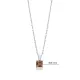 Square Zultanite 925 Sterling Silver Necklace