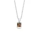 Square Zultanite 925 Sterling Silver Necklace
