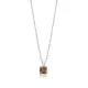 Square Zultanite 925 Sterling Silver Necklace