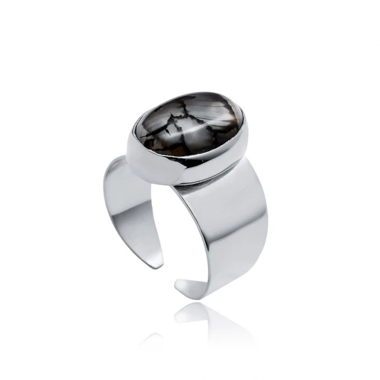 Spider Adjustable 925 Sterling Silver Ring | 925 Sterling Silver Wholesale | Sade Silver Spider Adjustable 925 Sterling Silver Ring - Sade 925 Silver Jewelry