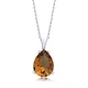 15 X 20mm Pear Zultanite 925 Sterling Silver Necklace 15 X 20mm Pear Zultanite 925 Sterling Silver Necklace