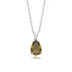10 X 12mm Pear Zultanite 925 Sterling Silver Necklace 10 X 12mm Pear Zultanite 925 Sterling Silver Necklace