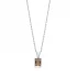 8 X 10mm Recktangle Zultanite Sterling Silver Necklace