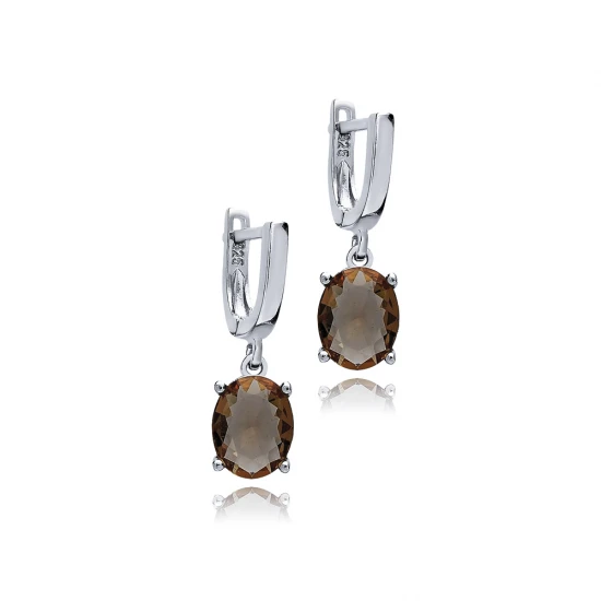 10 X 12mm Oval Zultanite Dangle 925 Silver Earrings 10 X 12mm Oval Zultanite Dangle 925 Silver Earrings