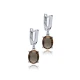 10 X 12mm Oval Zultanite Dangle 925 Silver Earrings 10 X 12mm Oval Zultanite Dangle 925 Silver Earrings