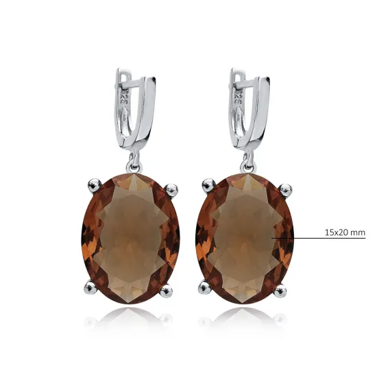 15 X 20mm Zultanite Dangle 925 Sterling Silver Earrings 15 X 20mm Zultanite Dangle 925 Sterling Silver Earrings