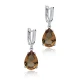10 X 14mm Zultanite Dangle 925 Sterling Silver Earrings 10 X 14mm Zultanite Dangle 925 Sterling Silver Earrings